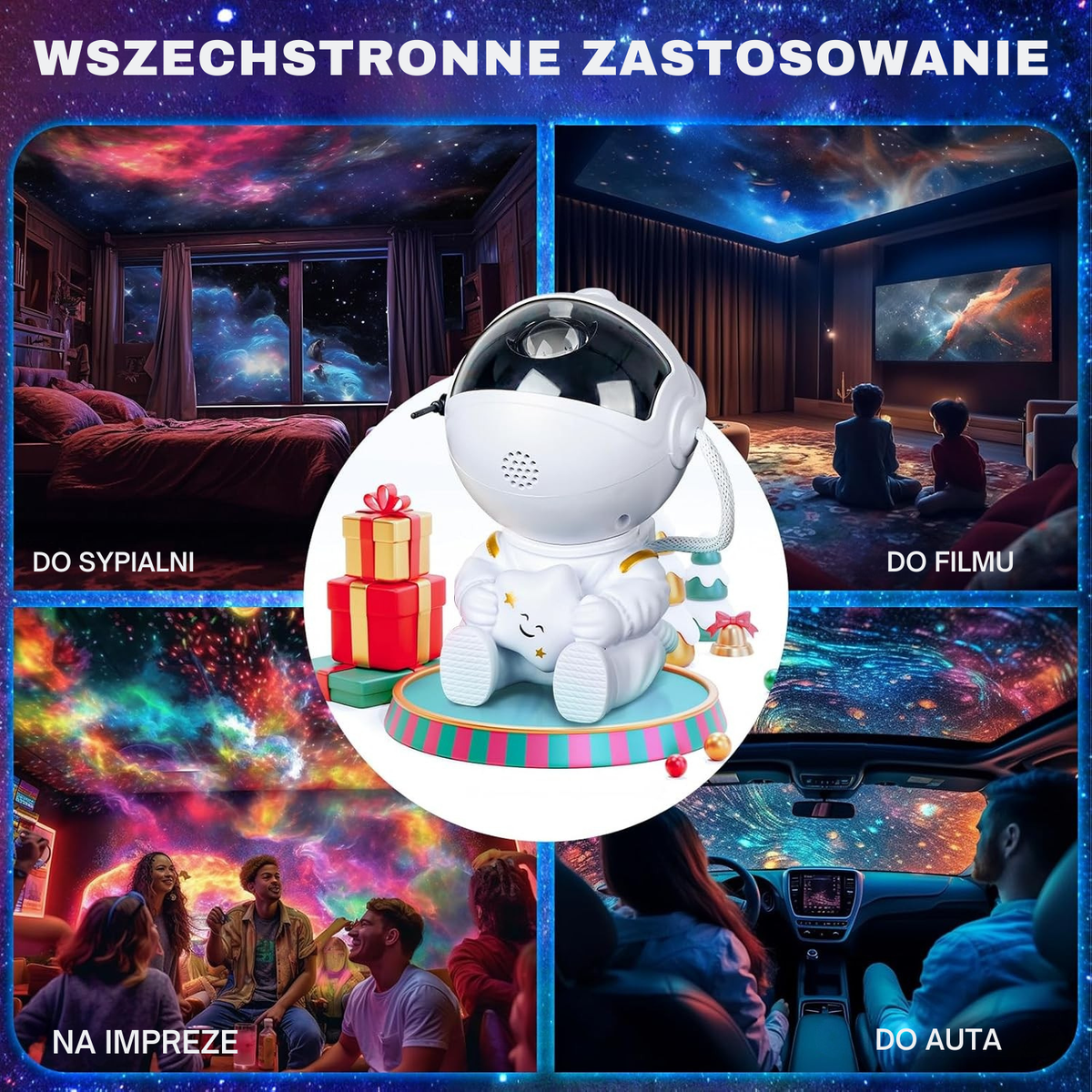 NightAstral™ - Projektor Gwiazd